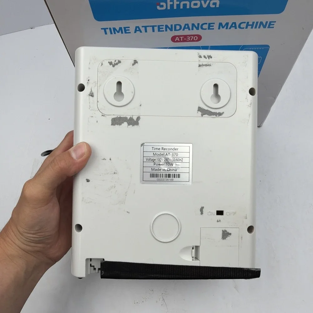 OFFNOVA Thermal Time Clock AT-37‎ No Ink/Network Small Business No Key